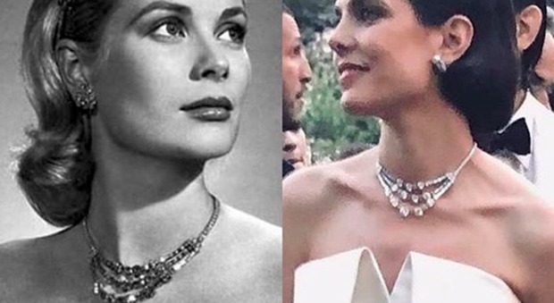 Charlotte Casiraghi All Altare Con La Collana Di Grace Kelly Le Foto Del Matrimonio