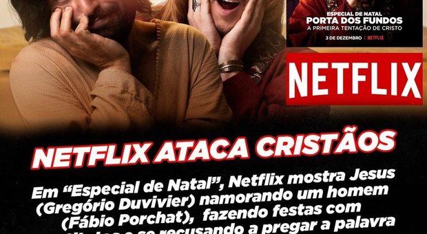 La Commedia Su Netflix Ha Un Gesu Gay Per Protagonista Molotov Contro I Produttori